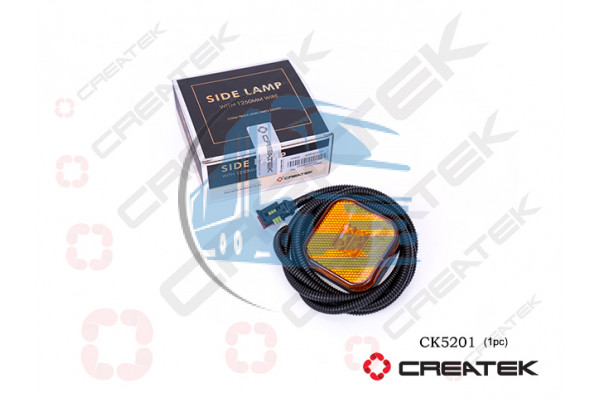 Фонарь габаритный боковой C7H,T5G  CREATEK WG9120720007