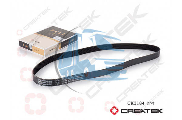 Ремень генератора 8РК1375 CA6DM2 J6 CREATEK 1023021-M10-01085
