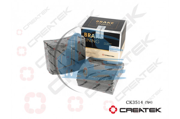 Накладка&nbsp;тормозная&nbsp;передняя (8 отверстий) VGD95 SITRAK T5GCREATEK WG4075450160