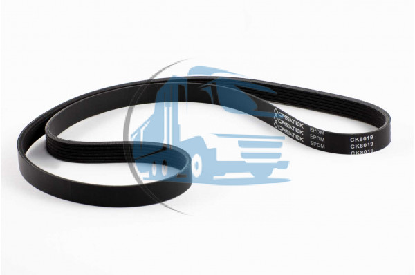 ремень ручейковый 6PK1425 HOWO A7  качество Createk HOWO A7 VG1246060008-6PK1425