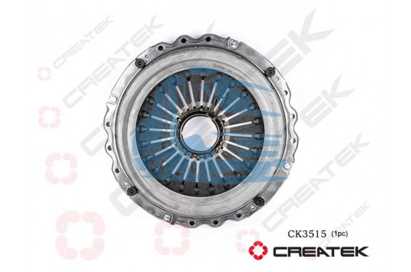 Корзина сцепления отжимная лепестковая 430 (с кольцом) WP13, X3000, X5000 CREATEK DZ9X259160204