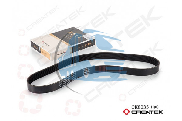 ремень вентилятора CREATEK HOWO 8PK1160