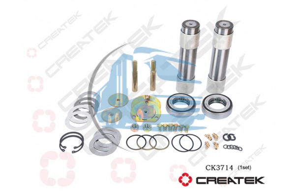 Ремкомплект шкворней на ось VGD71 T5G CREATEK WG4071415005-XLB