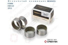 втулка шкворня F2000 нижняя (игольчатый подшипник) качество Createk SHAANXI 81.93402.6003