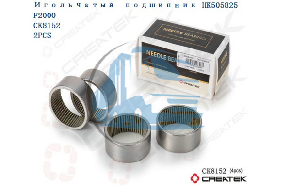 втулка шкворня F2000 нижняя (игольчатый подшипник) качество Createk SHAANXI 81.93402.6003
